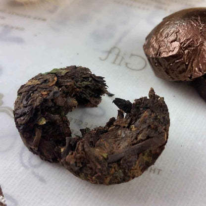 Glutinous Rice Ripe Mini Puer Puerh Tea Shu Puerh Tuocha Gift Pack 75g