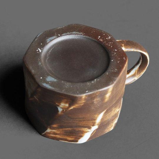 Jingdezhen Ceramic Coffee Cup with Saucer Creative Tea Cup 200ml
