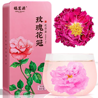 Rose Corolla 80g Rose Tea, Herbal Tea, One Cup of Large Pingyin Roses Gift Box