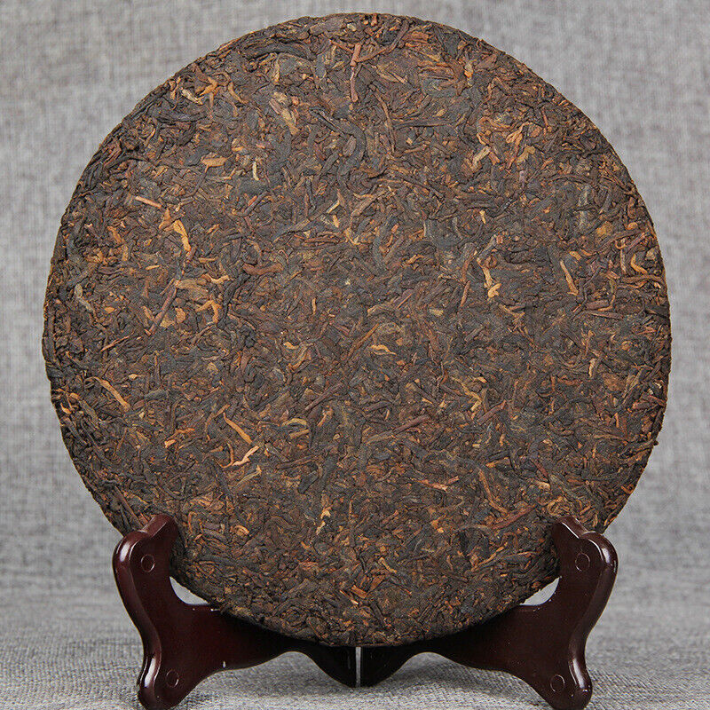 Yunnan Qizi Golden Bud Pu-erh Tea Cake Chinese Puer Black Tea Health Care 357g