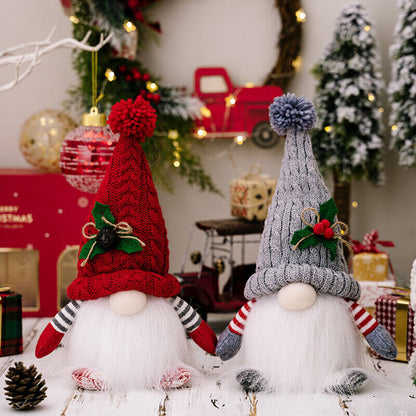 11in Christmas Doll Ornament With Light XMAS Home Decorations Gifts for New Year