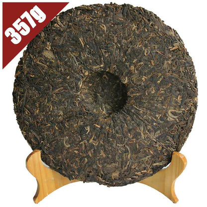 Ba Jiao Ting 0830 Raw Pu-erh Tea Cake Yunnan Menghai Shen Sheng Puer 357g