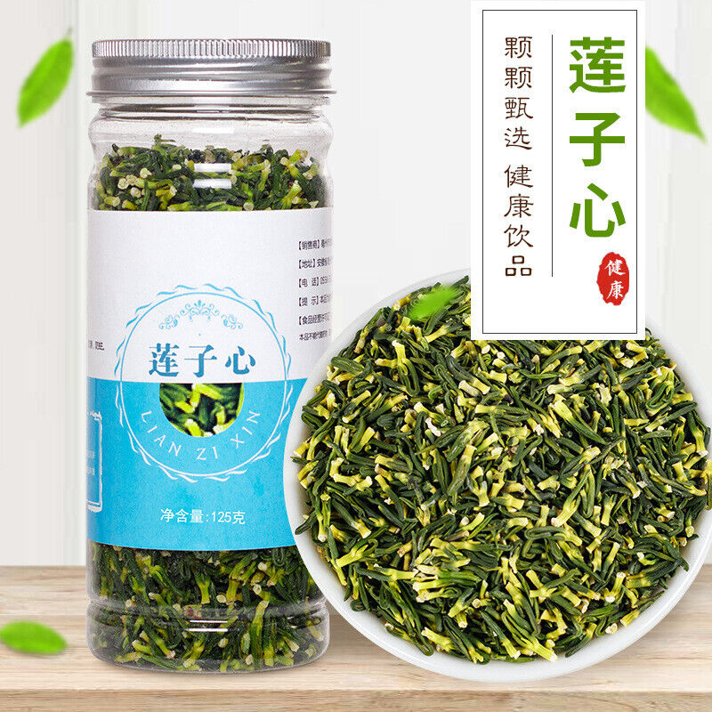 New Stock Lotus Seed Core Lotus Heart Tea Agricultural Products Herbal Tea 125g