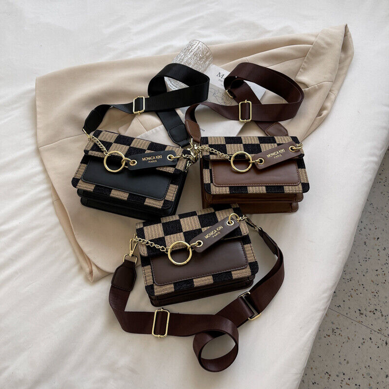 Mini Fabric Flap Crossbody Sling Bags Women Handbag Shoulder Bag Handbags