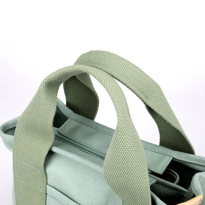 women Small Bag Lady Shoulder Canvas Mobile Phone Bucket Tote Bag
