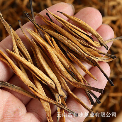 500g Yunnan Yunnan black tea Fengqing big gold needle honey golden needle tea