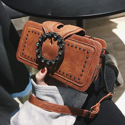 Quality Handbags Small Square Bag Messenger Bag Flap Crossbody Bag