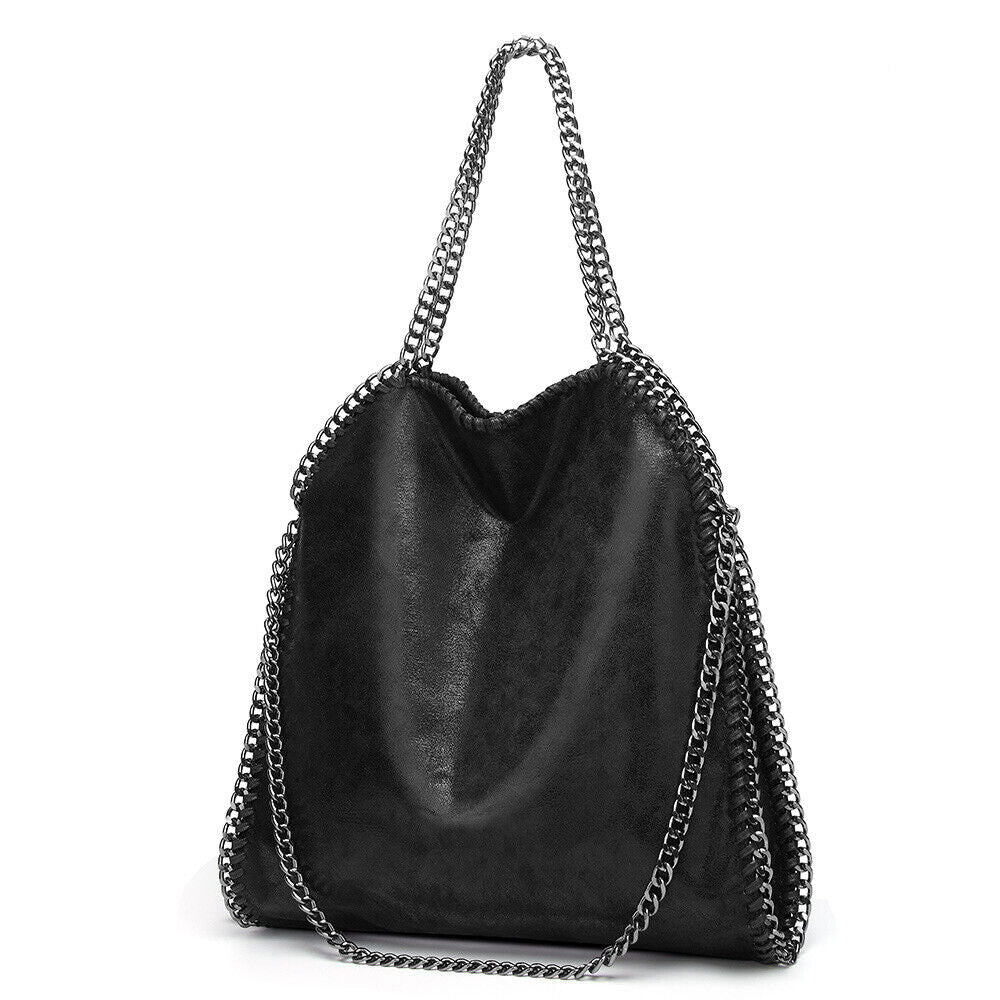 Frosted Material Handbag Woven Foldable Shoulder Women Multi-Funcation Bag Big