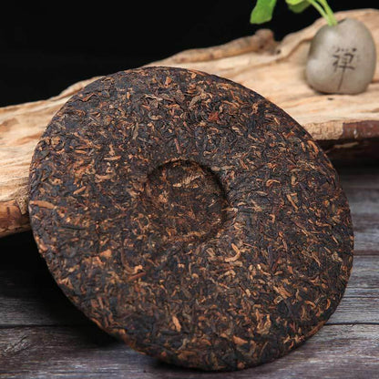 357g Dr. Pu'er Tea Royal Golden Needle Jin Zhen Gong Ting Ripe Pu-erh Tea Cake
