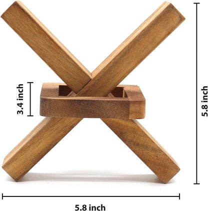 Wooden Brain Teasers for Kids and Adults Logic Games Gift IQ Puzzle Trick Lock