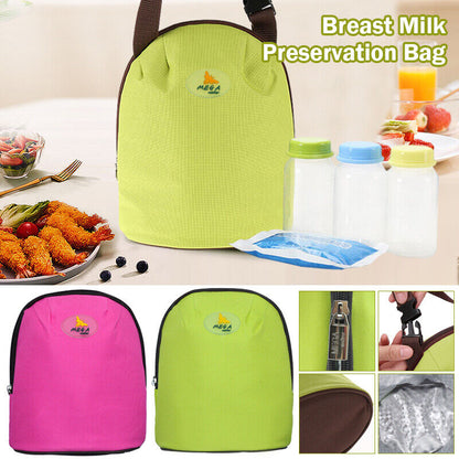 Maternity Handbag Feeding Bottle Food Warmer Pail Cooling Bag Insulation Bags