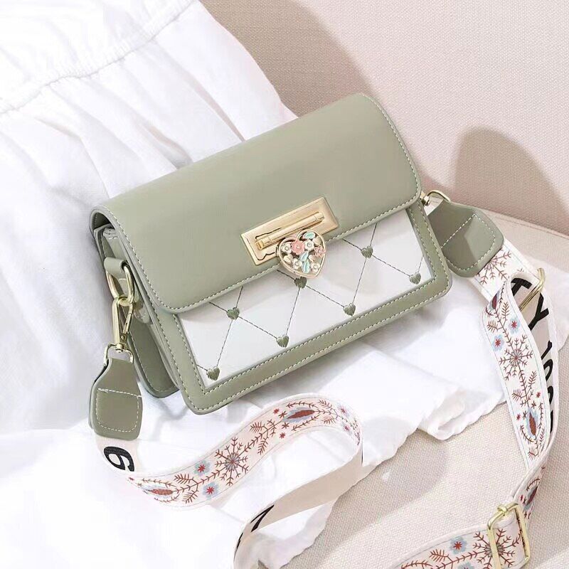 Small Bag Colored Girl One Shoulder Women's Bag High School Student Bag