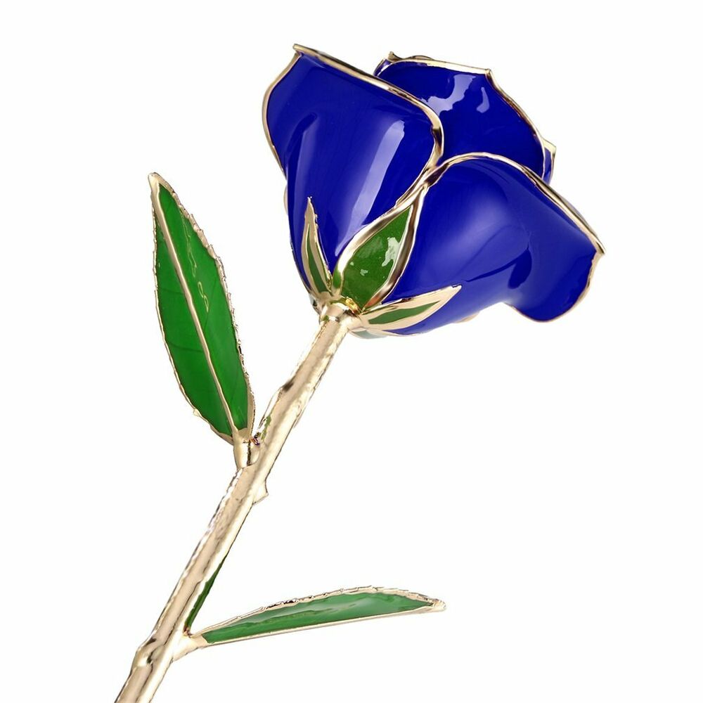 Gold Plated Real Rose 24K Dipped Flower Valentine's Day Love Gift For Her Decor