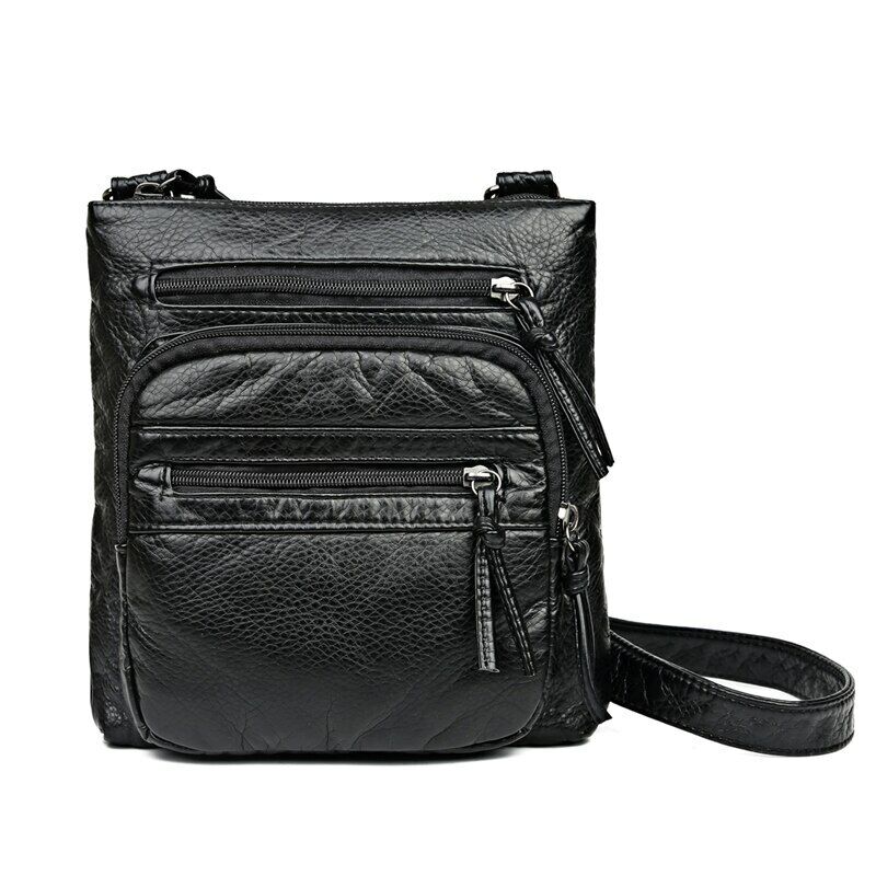 Women's Phone Flap Coin Purse Casual PU Leather Shoulder Bag Crossbody Bag Soft