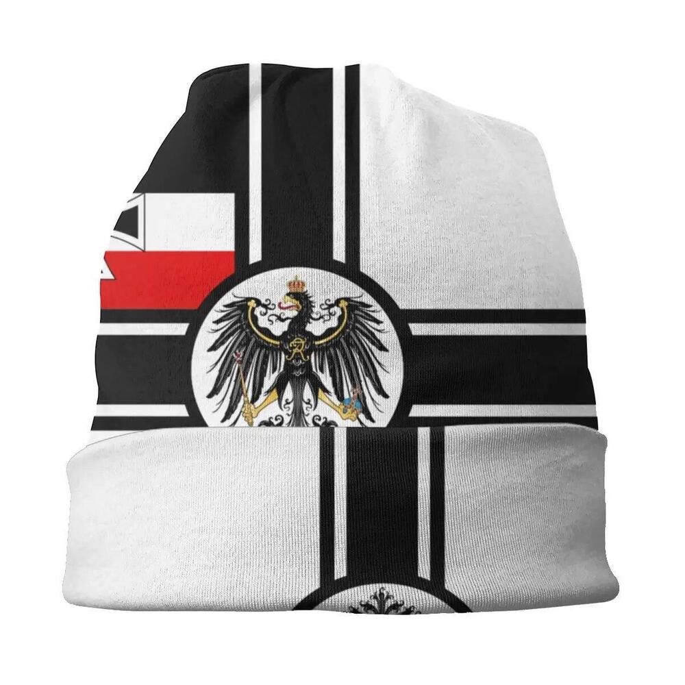 German Empire DK Reich War Flag Beanie Caps Unisex Hats Germany Patriotic Bonnet