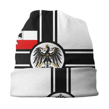 German Empire DK Reich War Flag Beanie Caps Unisex Hats Germany Patriotic Bonnet