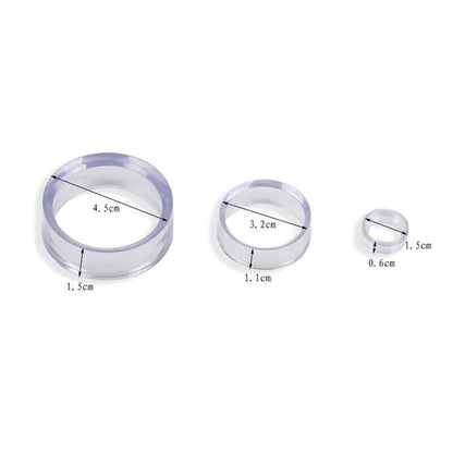 Crystal Balls Display Stands 10Pcs Acrylic Sphere Quartz Glass Holders Gems Base