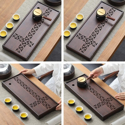 Chinese Wooden Tea Tray With Water Storage|Gong Fu Tea Tray
