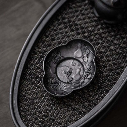 Metal Black Pewter Tea Coaster|Coffee Coasters|Tea Accessories