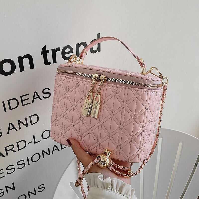 PU Leather Crossbody Bag With Short Handle Totes Women's Handbag