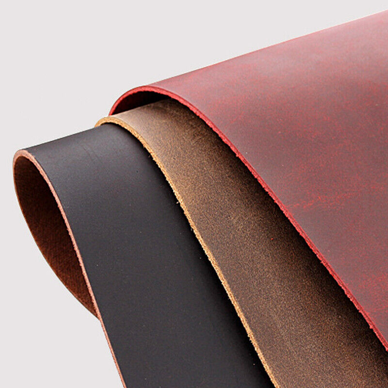 Handmade Cowhide Leather Bsuiness Single Pen Bag Vintage Pencil Case