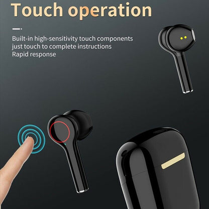 True Wireless Earbuds for iPhone Headphones Samsung Bluetooth 5.0 Earphones