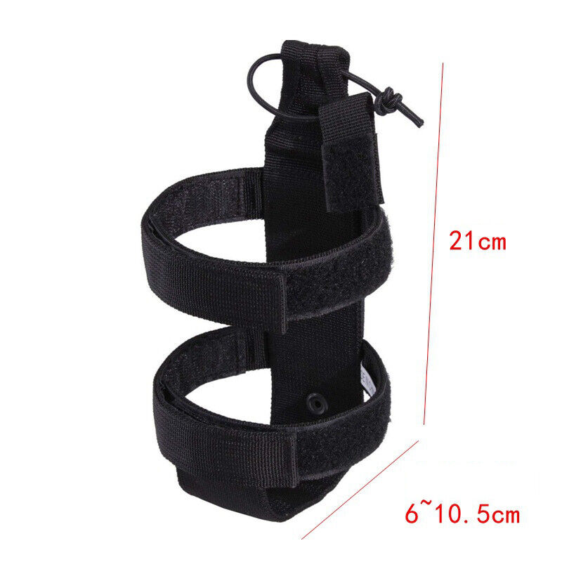 Outdoor Tactical Water Bottle Holder Carrier Bag Kettle Pouch Travel Camping
