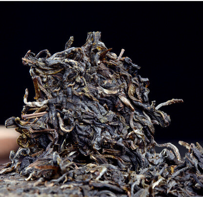 2021 China Jingmai Gan tian spring lao shu Qizi Pu erh Tea UnCooked raw Cake tee