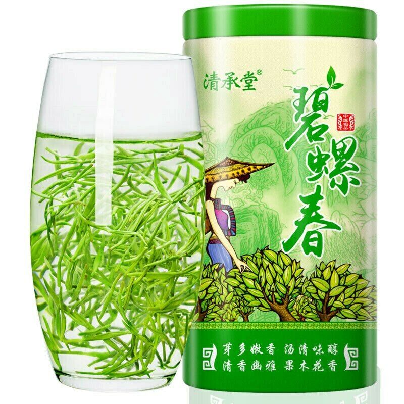 Biluochun Tea Spring Tea Organic Fresh Chinese Green Tea Bi Luo Chun 250g Tin