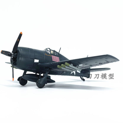 1:72 World War Ii American F6f Hellcat Alloy Aircraft Fighter Model