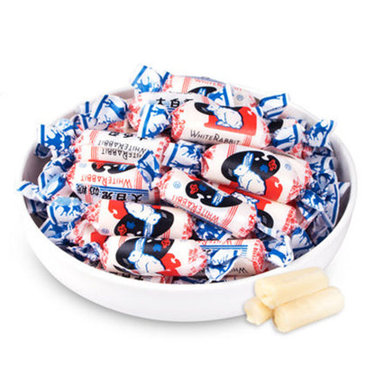 White Rabbit Milky Hard Strong Milky Flavor Sweets Candy Chinese Casual Snacks