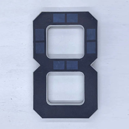Solar House Number Lights Light Sensor House number Modern Led Address Sign