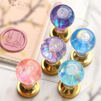 Sealing Wax Replacements Handles Quicksand Mini Lacquer Seal Accessories 4x2.7cm