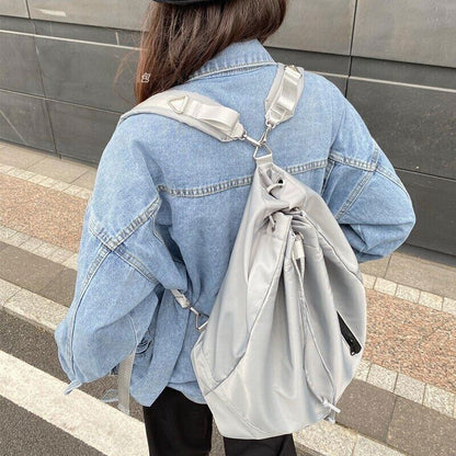 Women Backpack Nylon School Bags Teenage Girls Backpacks Female Bagpack