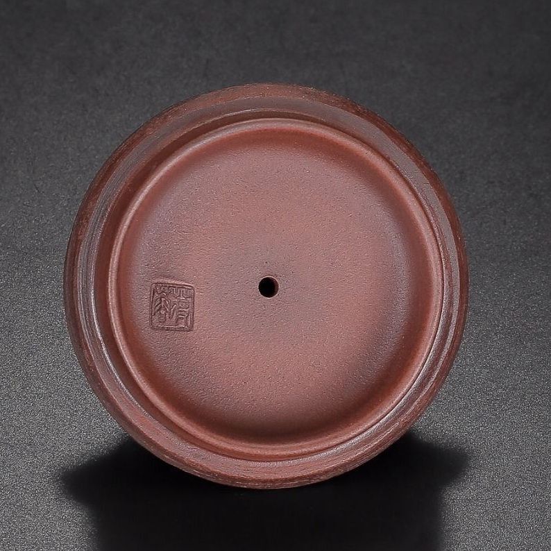 Vintage Chinese Yixing Purple Clay Teapot Zisha Ceramic Nice Frog Lotus Teaware