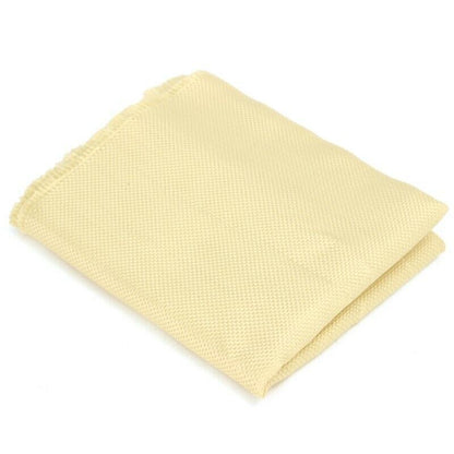 200gsm Fabric Woven Aramid Fiber Cloth Plain 100cm/39.4'' Width Yellow