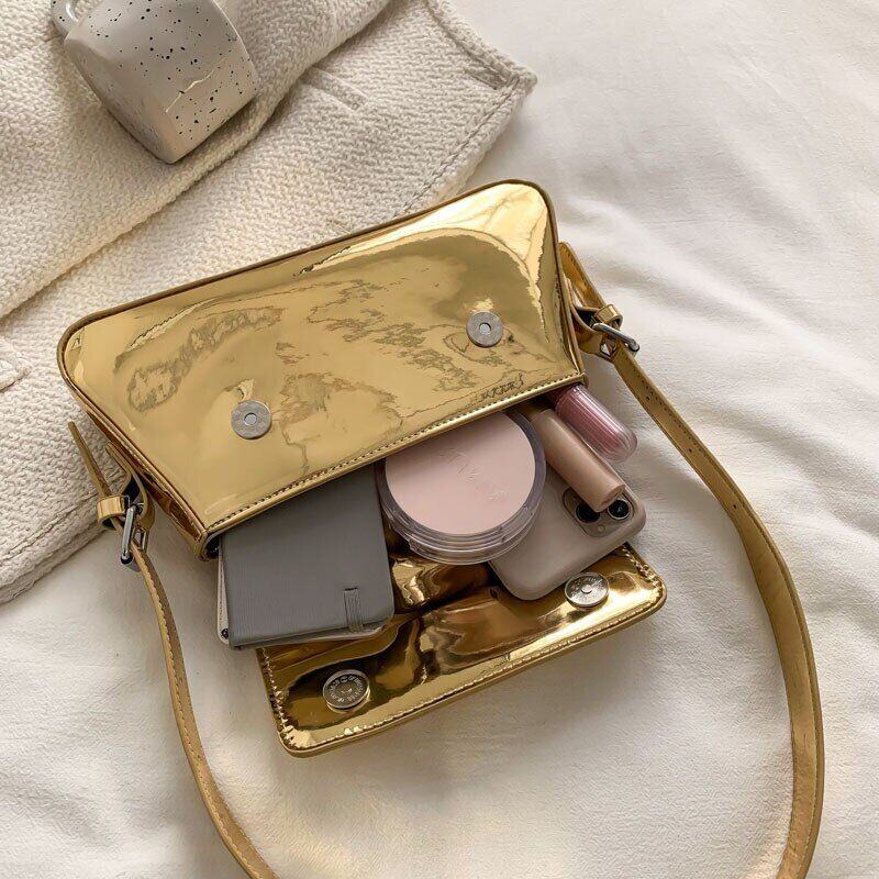 Flap Crossbody Bag Women Leather Handbags Shoulder Side Bags