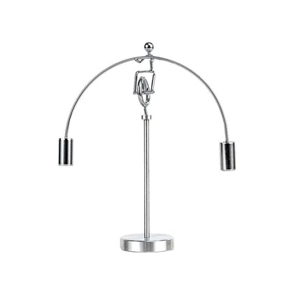 Balance Toys Ornaments Stainless Steel Swing Tumbler Rotating Kinetic Home Decor