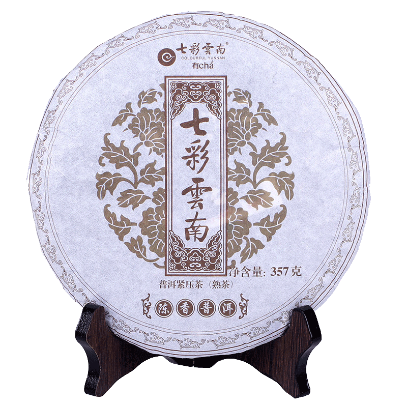 357g Qing Feng Xiang CHEN XIANG Ripe Pu'er Tea Colourful Yunnan Classical Puer