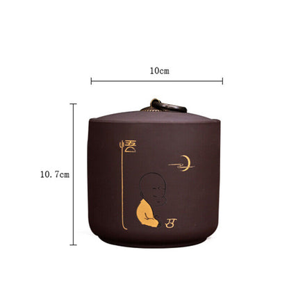 Ceramic Storage Tank Porcelain Moisture-Proof Tea Cans Food Storage Container