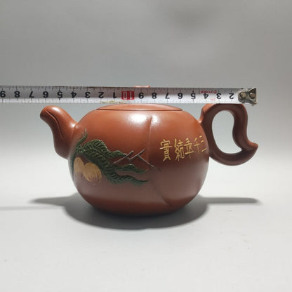 Vintage Chinese Yixing Purple Clay Teapot Zisha Ceremony Teaware Collection Rare