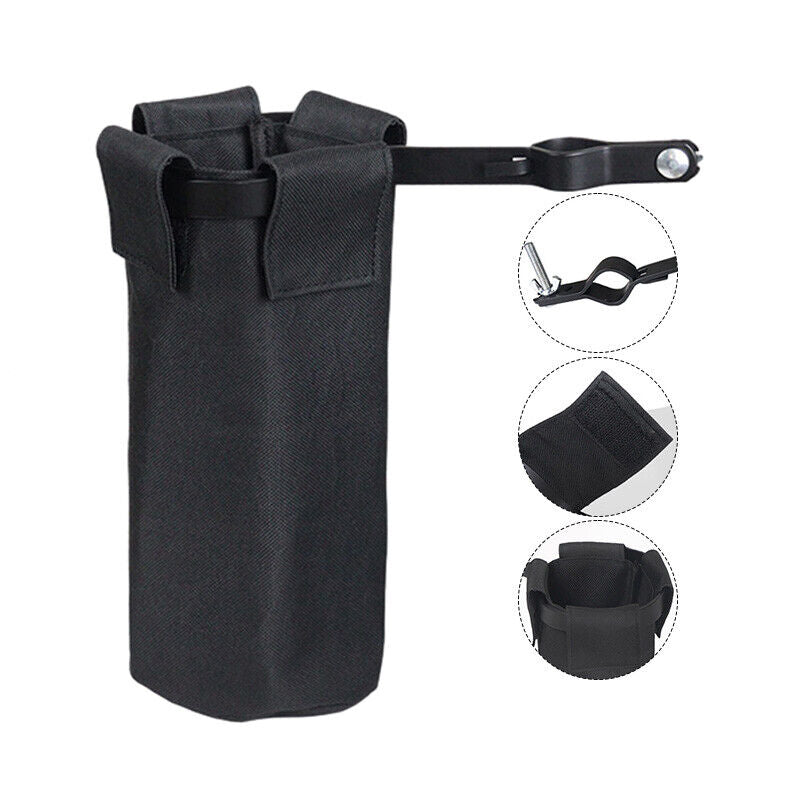 Drumstick Tube Bag Oxford Waterproof Drum Stick Holder with Metal Clip Sturdy