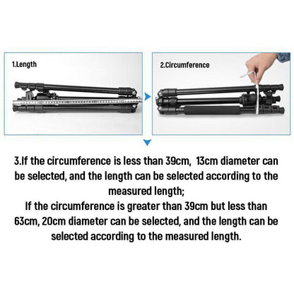 40-120cm Tripod Bag Stand Storage Bag Light Travel Shockproof Padded Carry Case