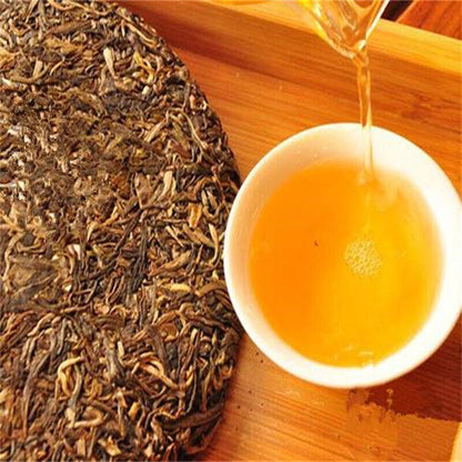357g 2015 Yunnan Traditional Handmade Raw Puer Tea Xi Gui Shen Puer Tea