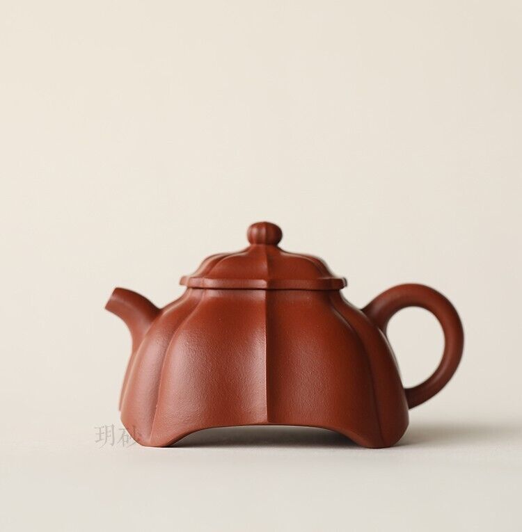 180cc Handmade Purple Sand Tea Pot in Yixing, China Juni Yuling Gongfu Hu Tea Pot-
