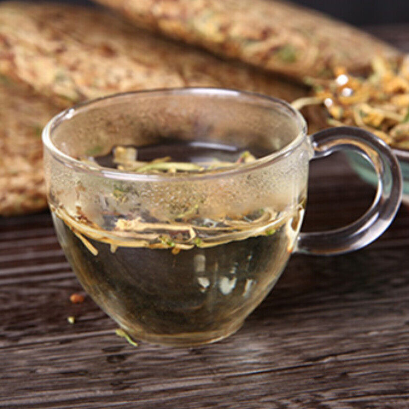 High Quality Honeysuckle Tea Cake 200g Chinese Tea Crush Process Scented-