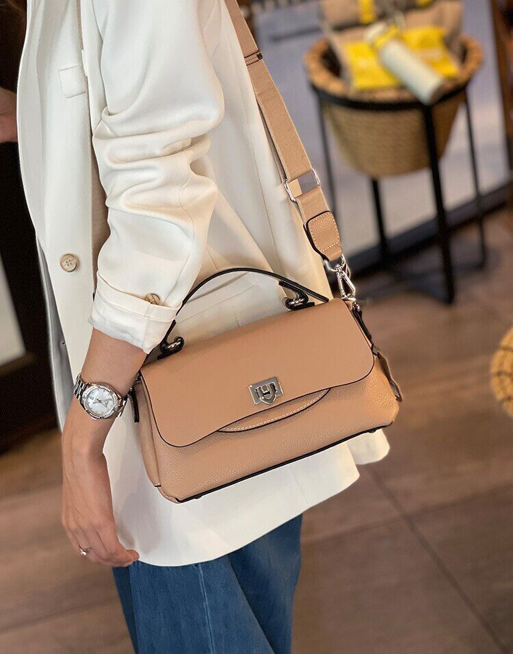 100% Genuine Leather Women Bags Lady Shoulder Bag bag Girls Fashion Tote