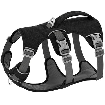 Escape Proof Dog Harness Reflective Adjustable Pet Vest with Handle for Pets