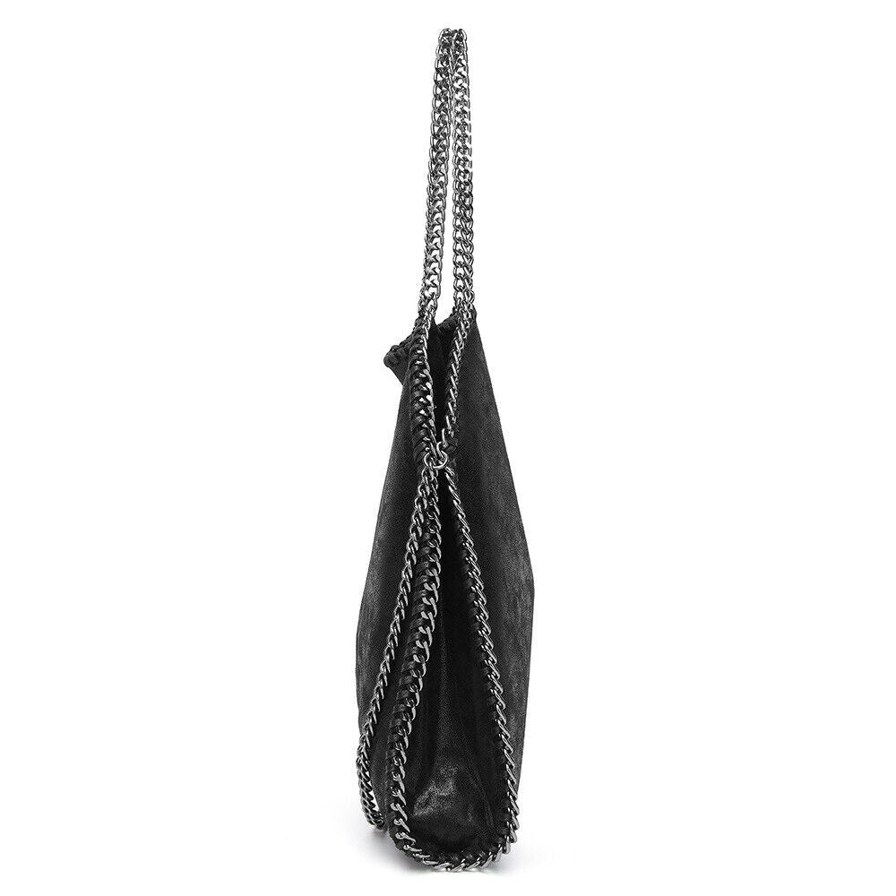Frosted Material Handbag Woven Foldable Shoulder Women Multi-Funcation Bag Big