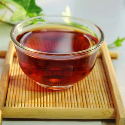 357g Dayi Ripe Puerh Tea Cake 2009 Year 7572 Pu-erh Cooked Tea Yunnan Pu'er Tea